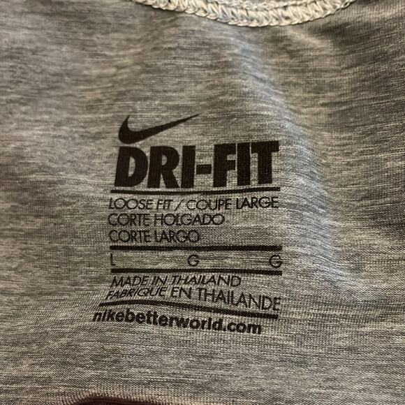 Nike Dri Fit Just Do‎ It Swoosh Tank Top Size Large - Picture 3 of 7